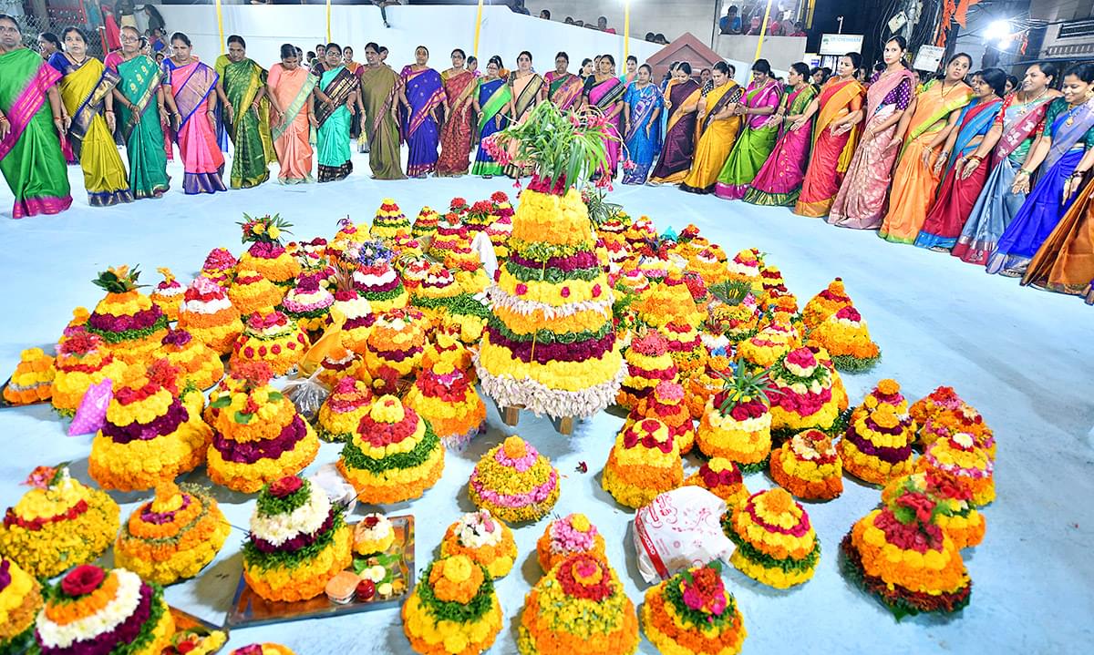 bathukamma celebrations in hyderabad-2